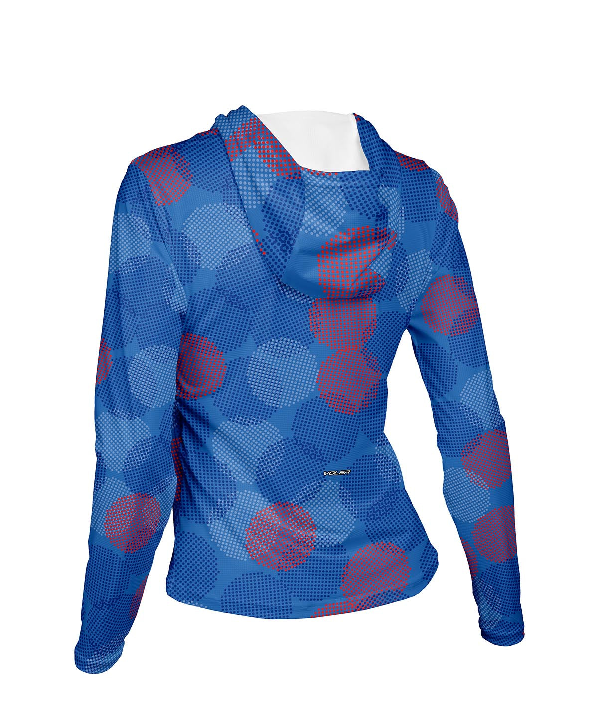 W. ENDURANCE AIR SUN HOODIE - AMERICANA