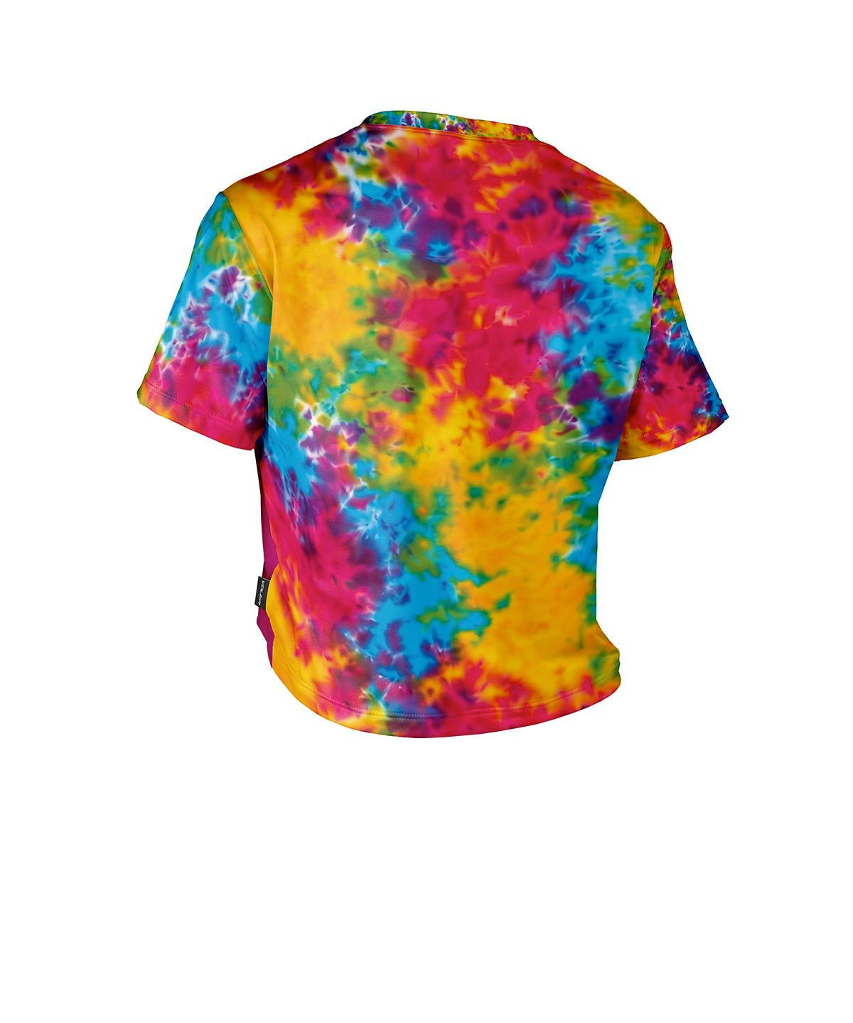 W. CROP TEE - CRYSTAL TIE DYE