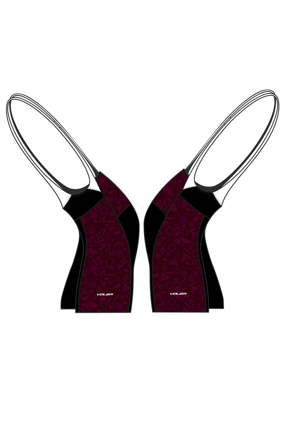 W. SUPER DROP TAIL BIB - SIZING SAMPLE 2025 - Voler - PRINT - 1121027PRT