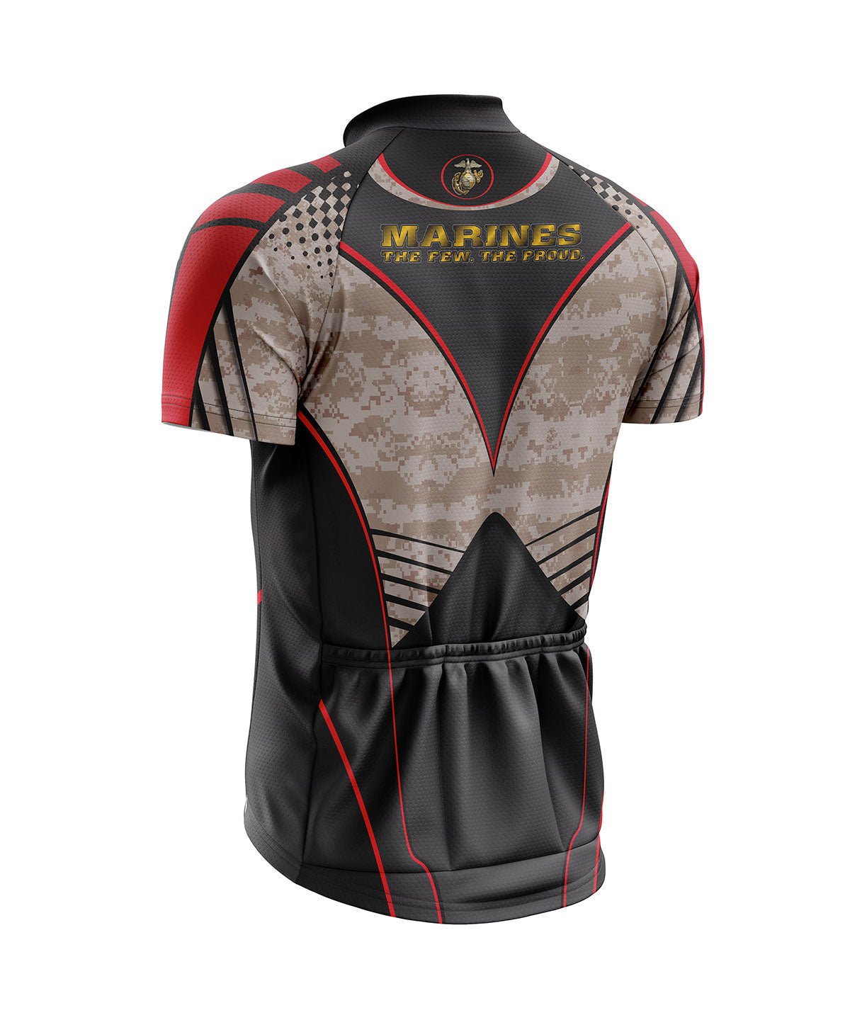 M. CLASSIC JERSEY - USMC THE FEW. THE PROUD. - Voler - BLACK - 1T101LHBLK
