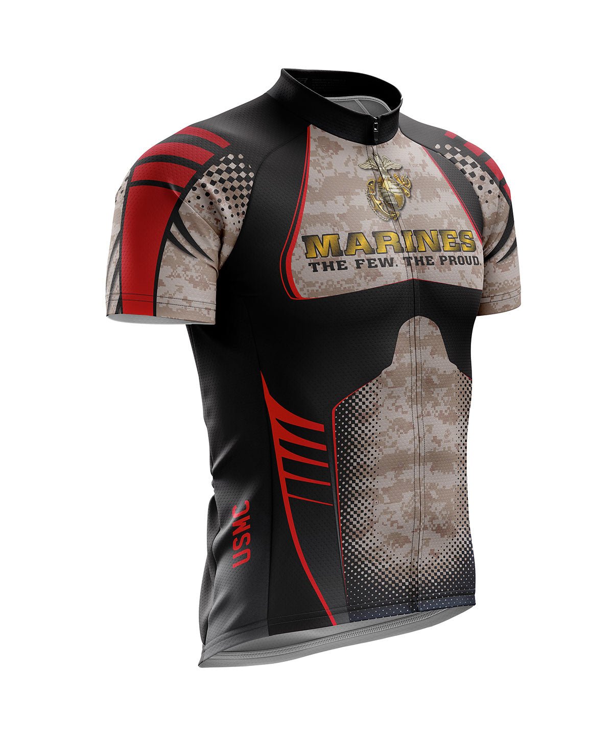 M. CLASSIC JERSEY - USMC THE FEW. THE PROUD. - Voler - BLACK - 1T101LHBLK