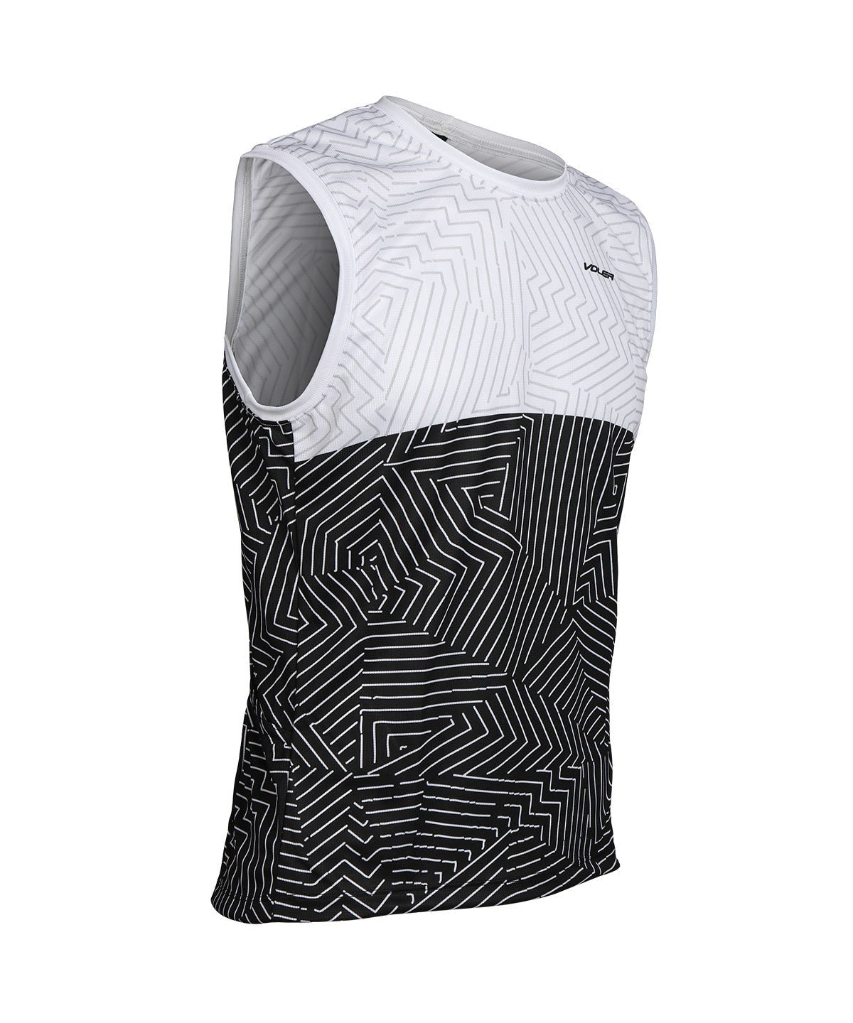 M'S ENDURANCE SLEEVELESS TOP - FULL SPEED - Voler - BLACK - WHITE - 1010L45PRT