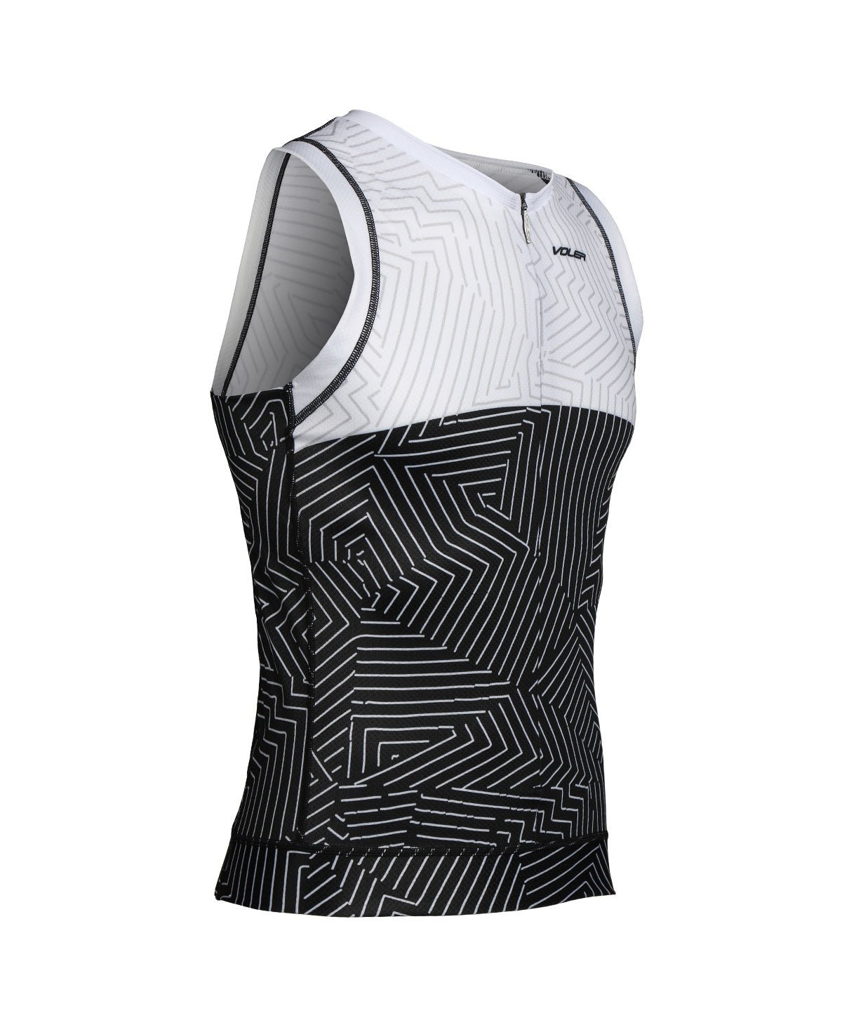 M'S PERFORMANCE TRI SLEEVELESS TOP - FULL SPEED - Voler - BLACK - WHITE - 1010L44PRT