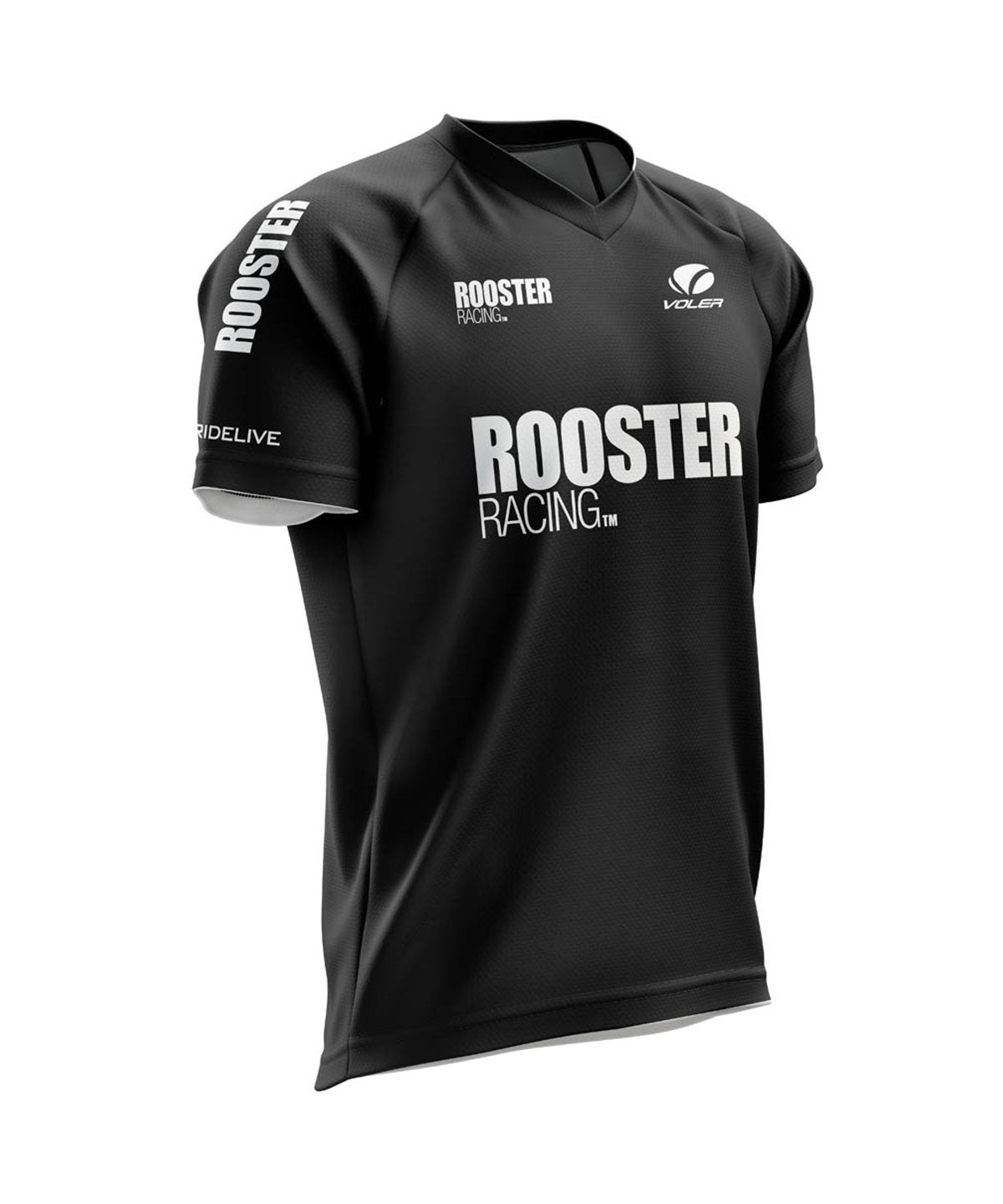 M. TRAIL JERSEY - ROOSTER RACING - Voler - BLACK - 1T101EKBLK