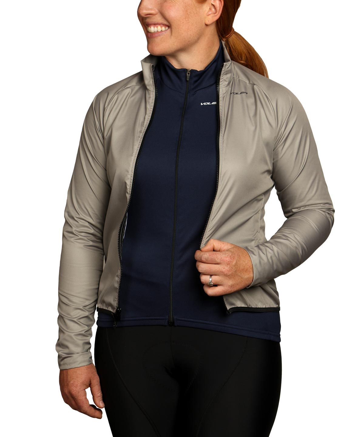 W. JET LIGHTWEIGHT LS JERSEY - Voler - NAVY - 1020L57NVY
