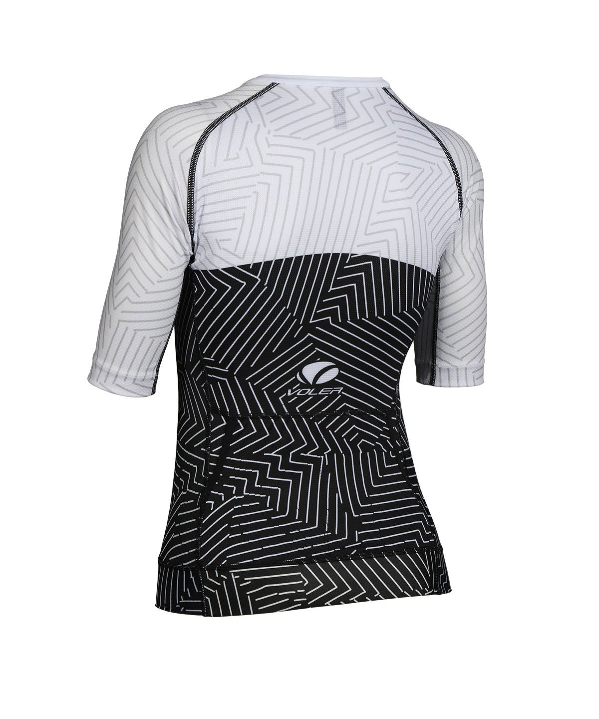 W'S PERFORMANCE TRI SS TOP - FULL SPEED - Voler - BLACK - WHITE - 1020L46PRT