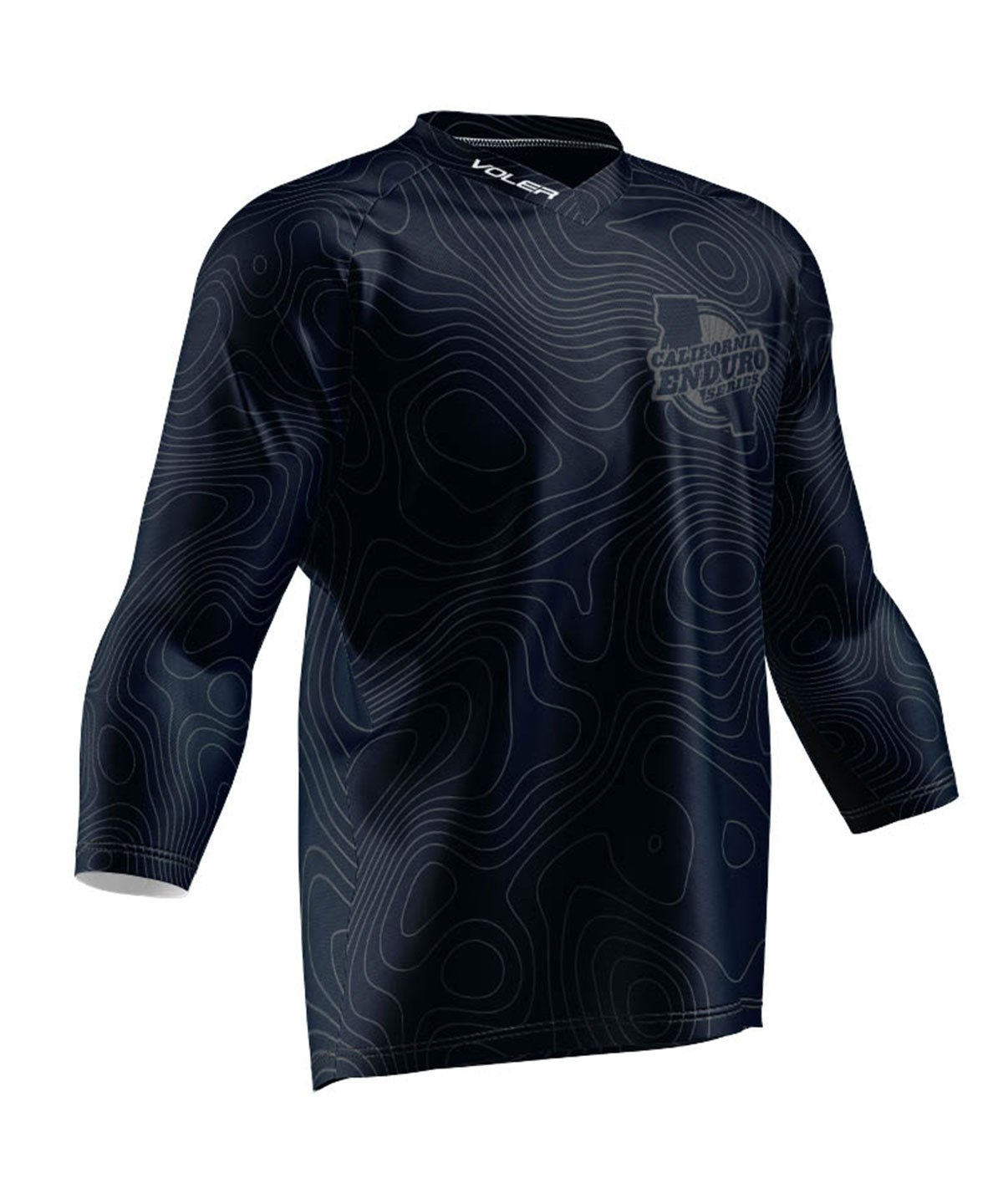 W. TRAIL 3/4 JERSEY - CA ENDURO SERIES - Voler - PRINT - 1T201AAPRT