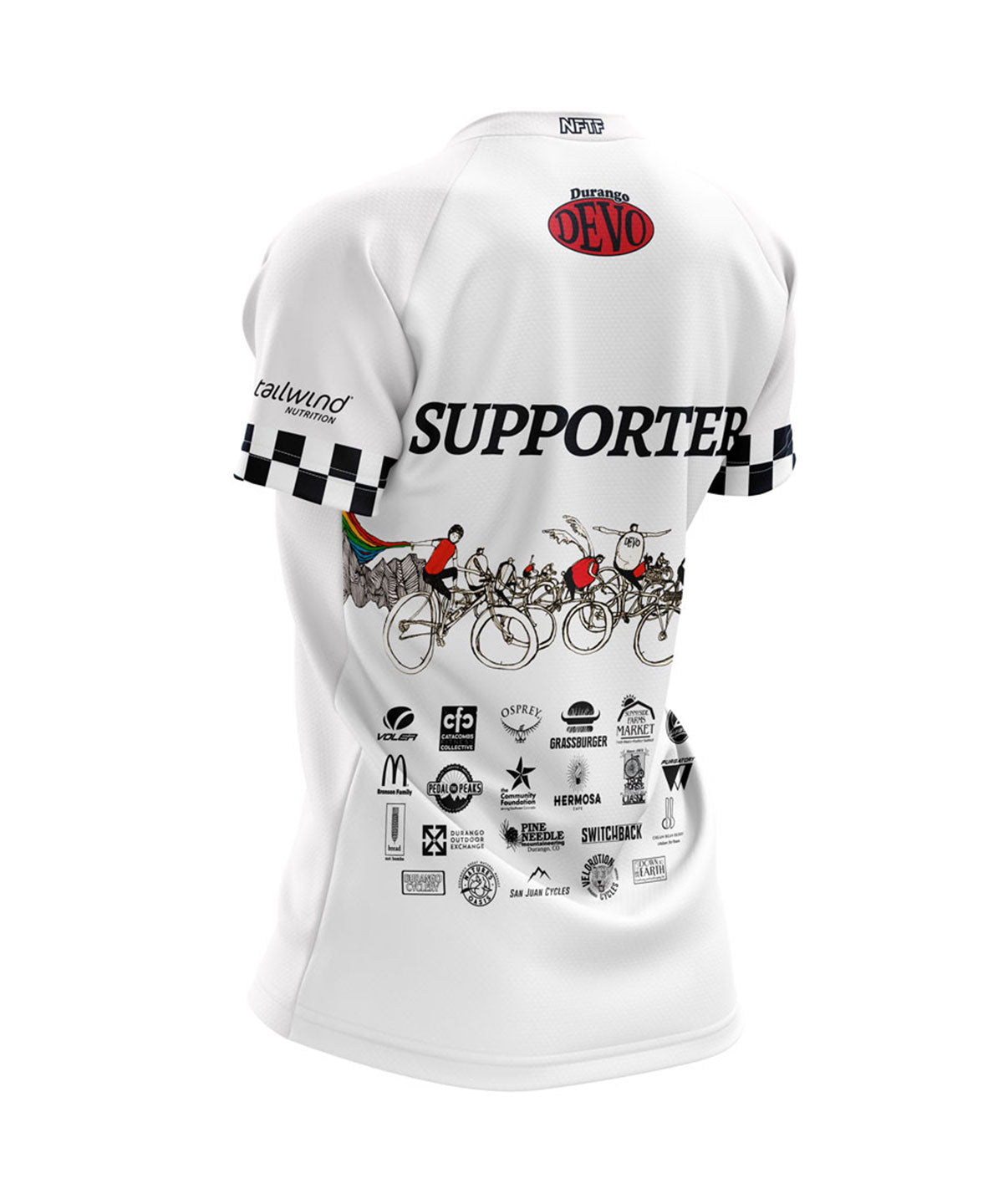 W. TRAIL JERSEY - DURANGO DEVO SUPPORTER - Voler - PRINT - 1T201NLPRT