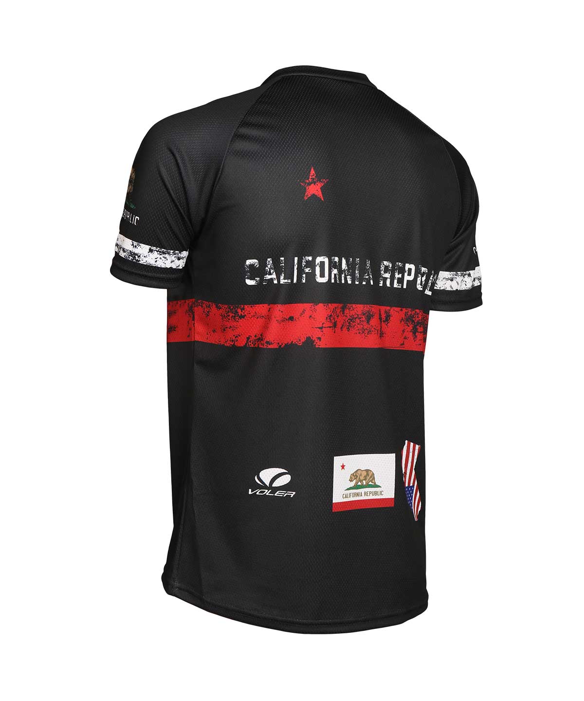 M. TRAIL JERSEY - CALIFORNIA VINTAGE - Voler - BLACK - 1T101KPBLK