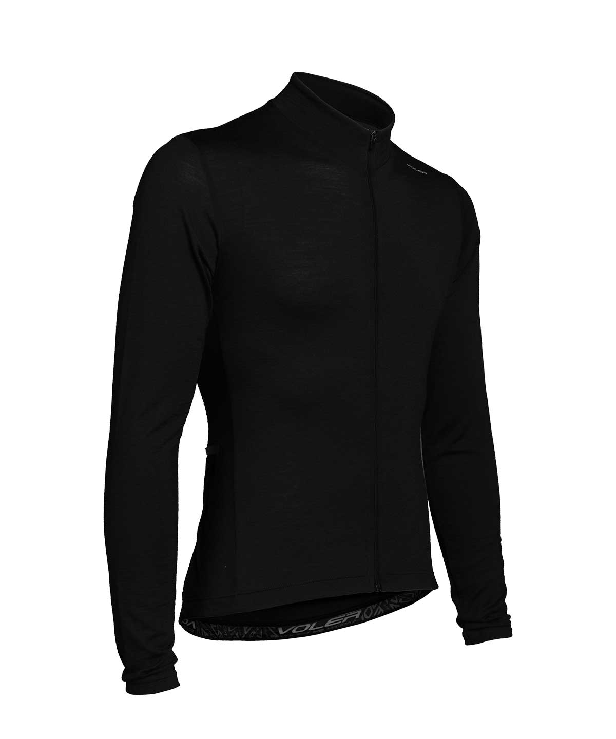 M. MIDWEIGHT MERINO LS JERSEY - Voler - BLACK - 1010M05BLK