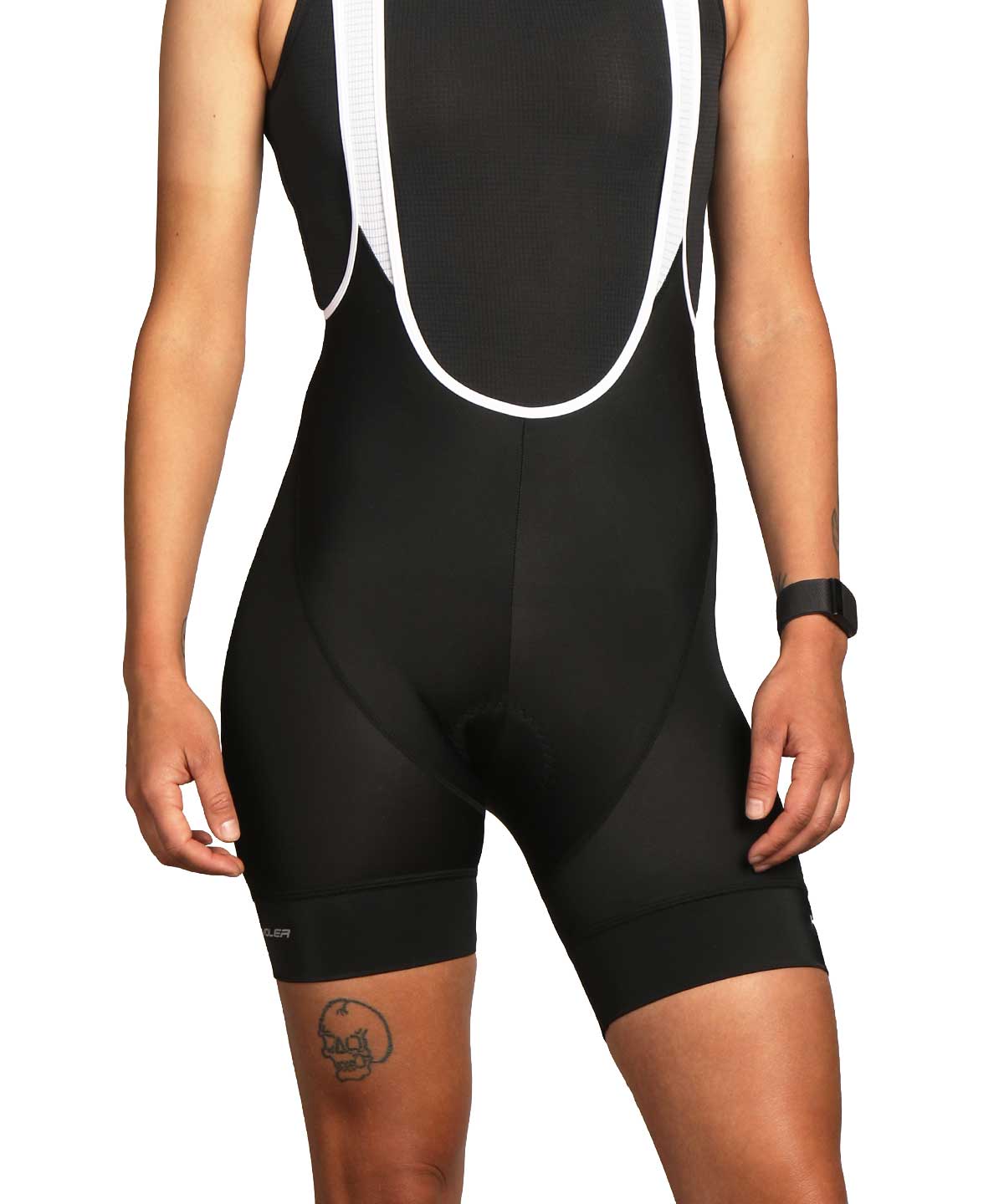 W'S JET FS BIB SHORT - Voler - BLACK - 1120521BLK