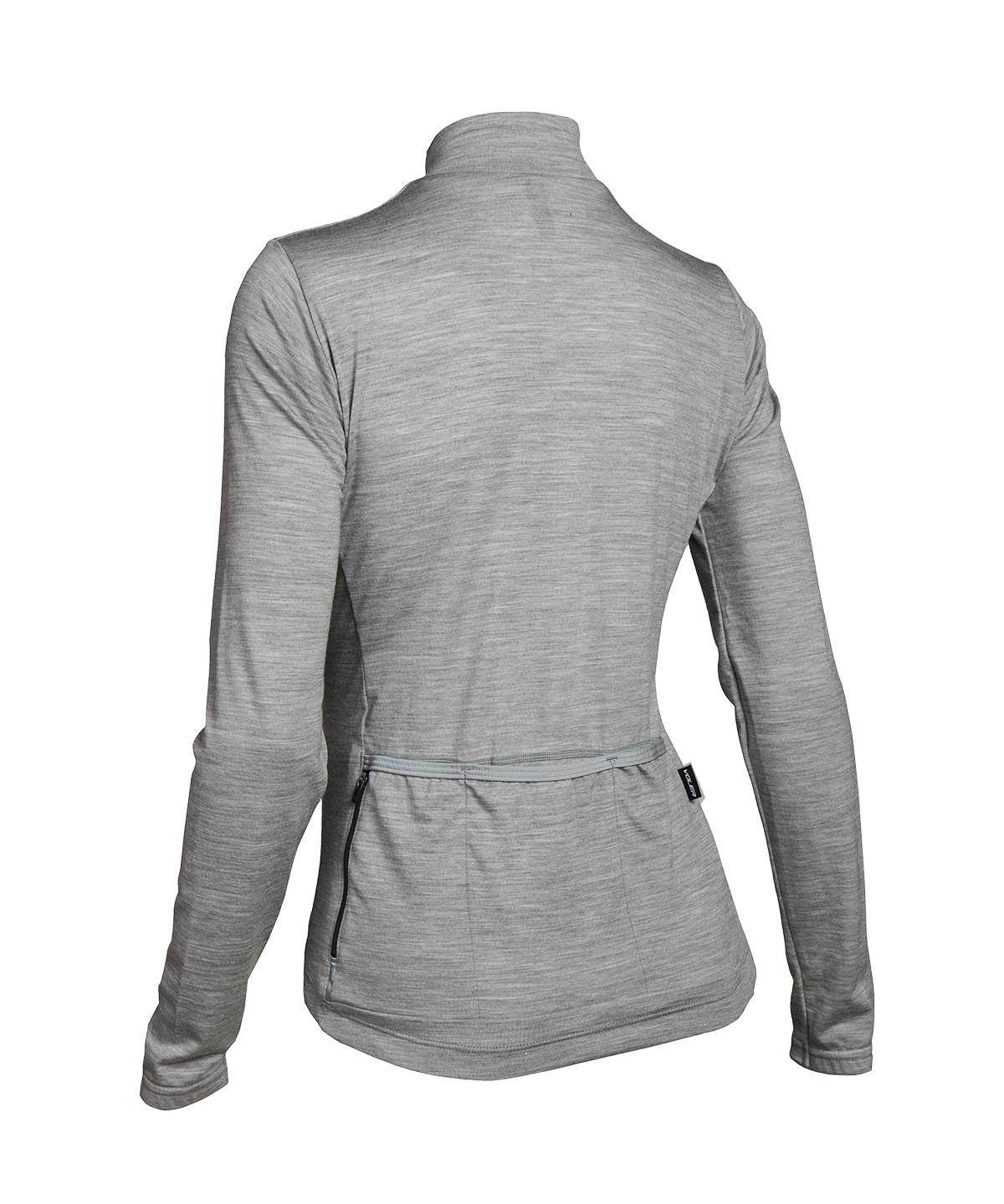 W. MIDWEIGHT MERINO LS JERSEY - Voler - BLACK - 1020M05BLK