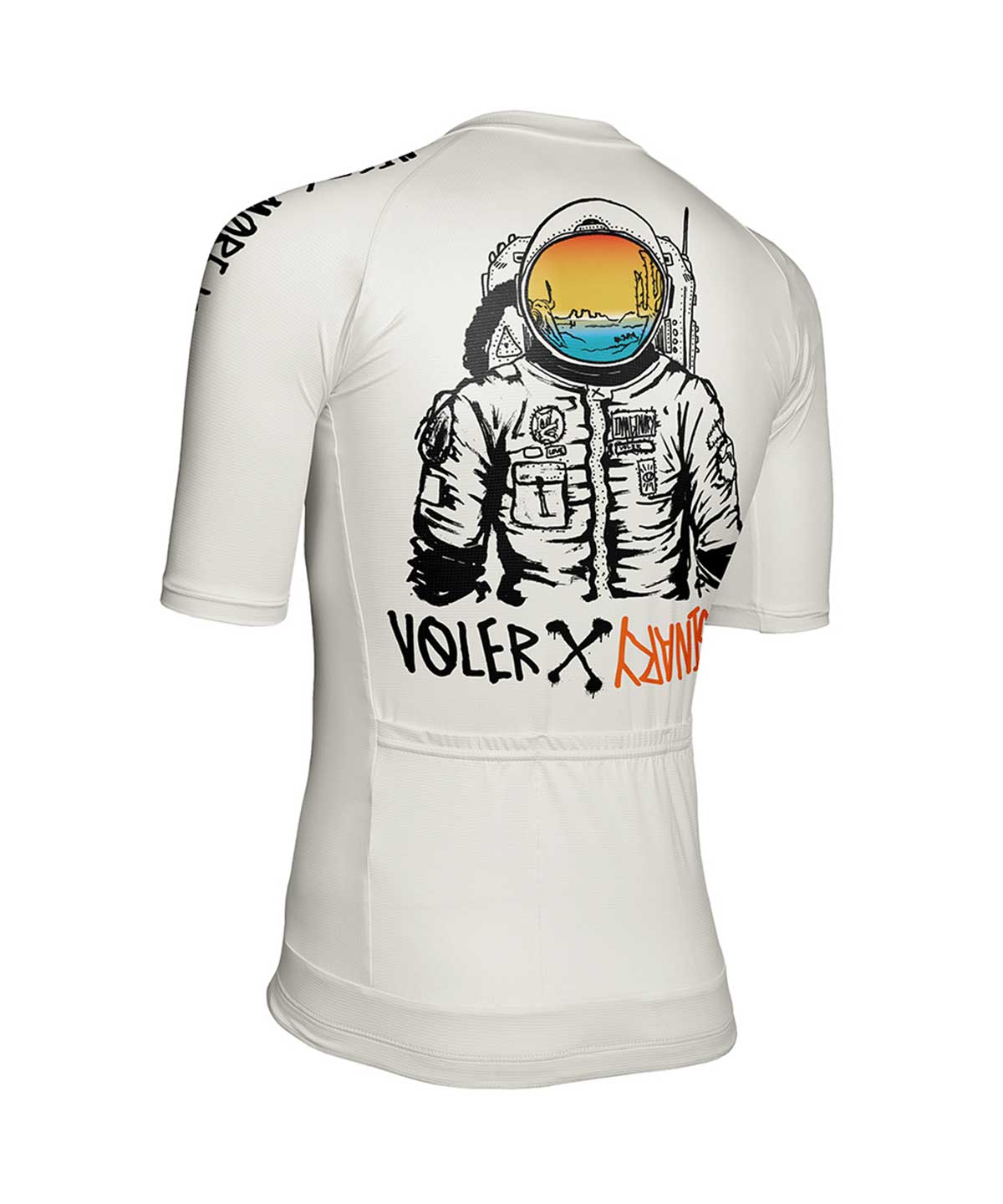 M. VELOCITY AIR JERSEY - IMAGINARY COLLECTIVE - Voler - BLACK AND WHITE - 1T101TQBLK