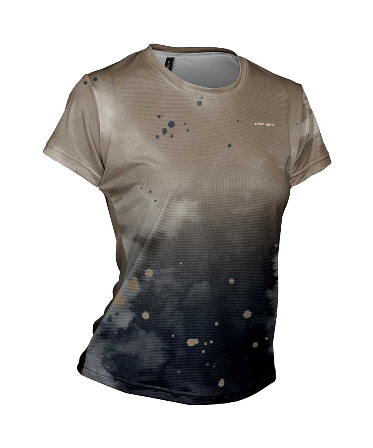 W. ENDURANCE AIR TEE - DEBRUHL - Voler - TAUPE - 1T201RQTPE