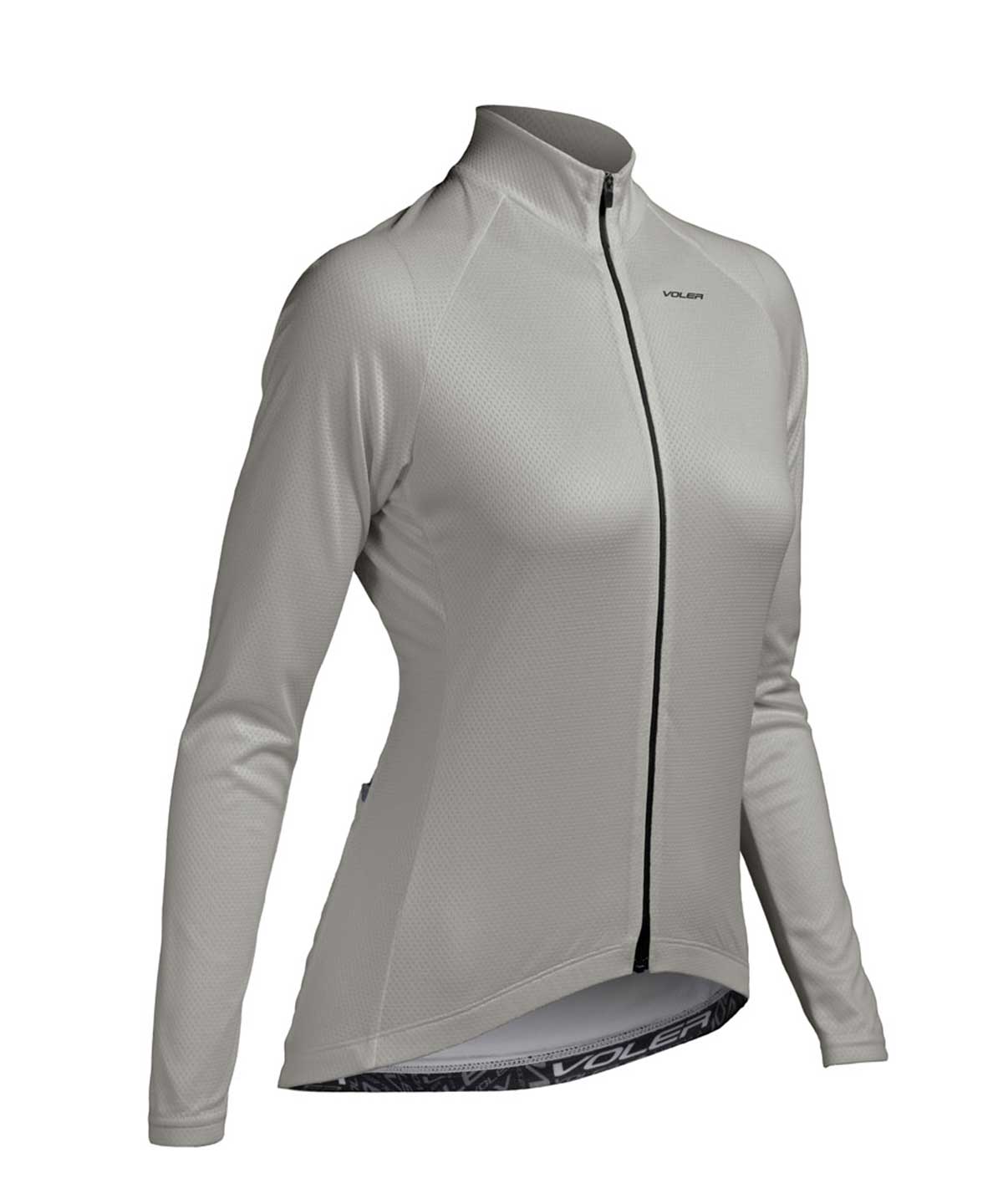 W. PELOTON LIGHTWEIGHT LS JERSEY - SOLID - Voler - LIMESTONE - 1T201QJLST