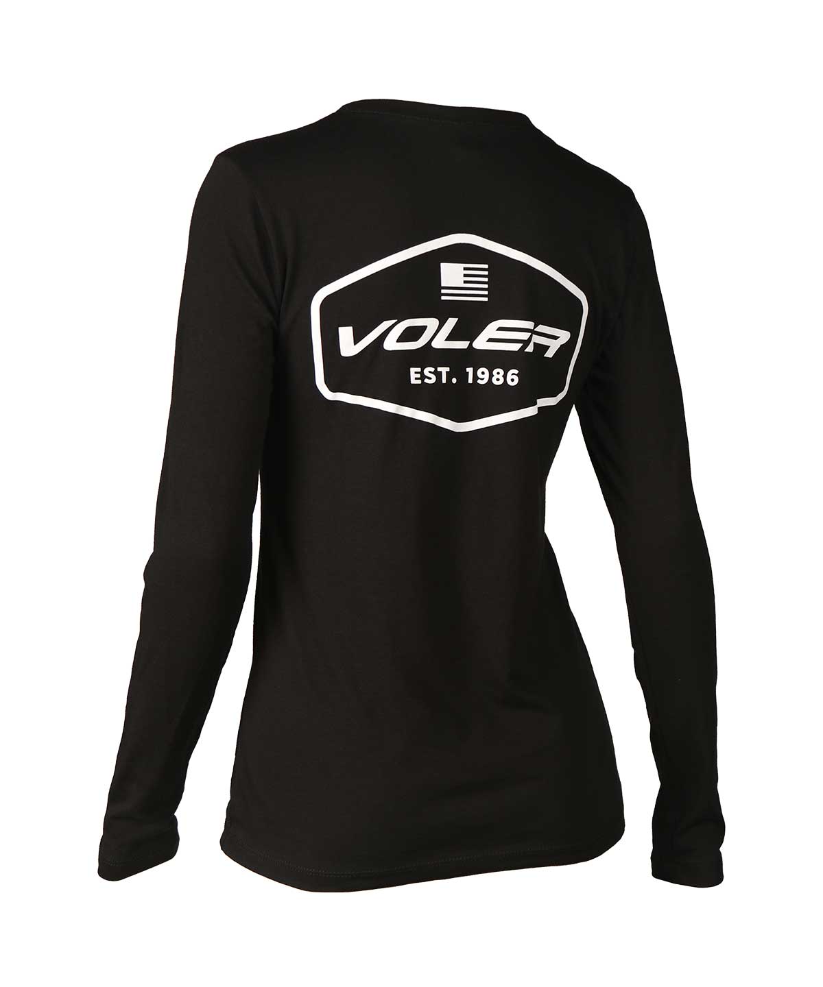 W. T - SHIRT - ESTABLISHED - Voler - BLACK - 1020M16BLK