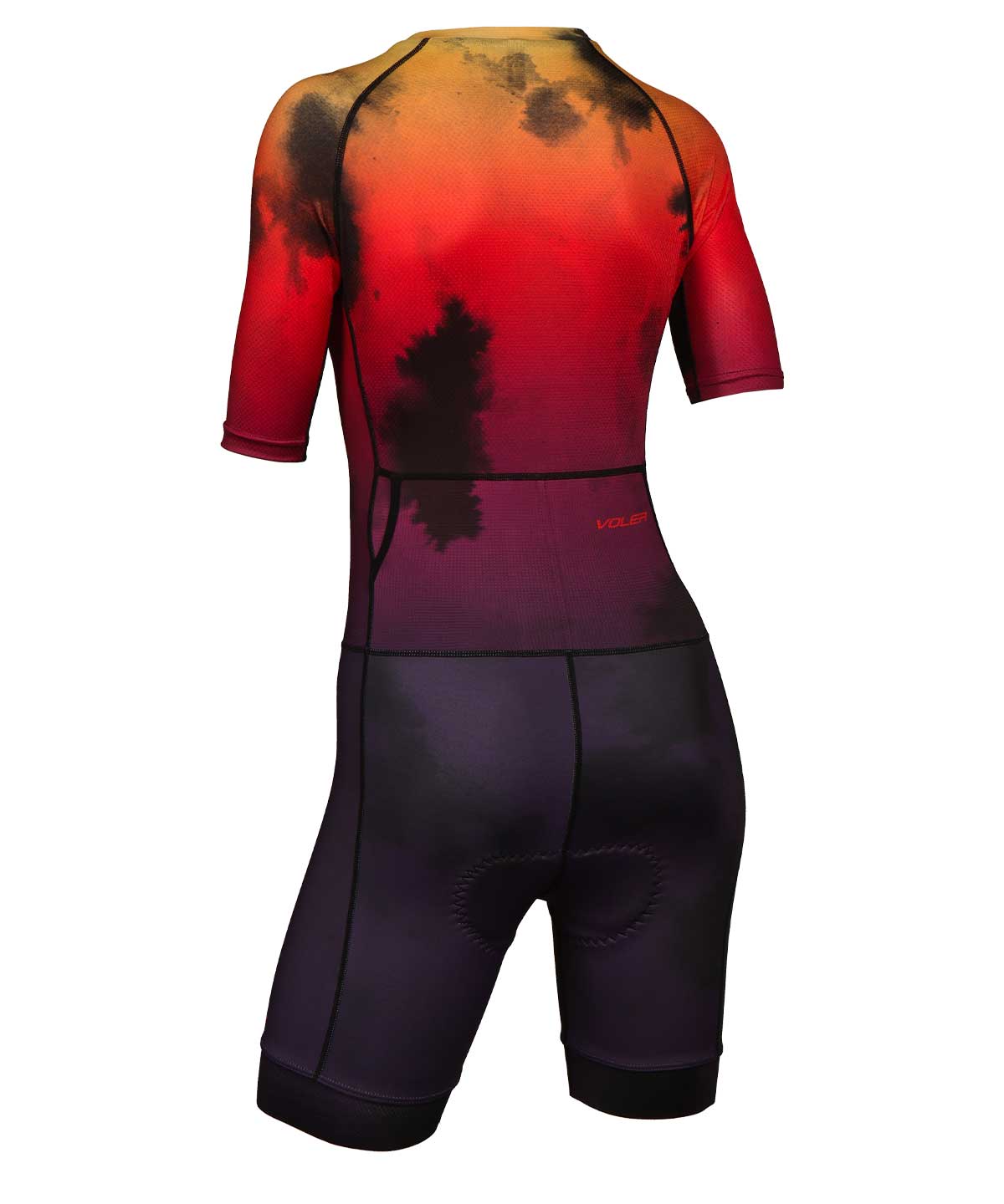 W'S PERFORMANCE TRI SS SKINSUIT - Voler - RAINBOW STORM - 1020M21PRT