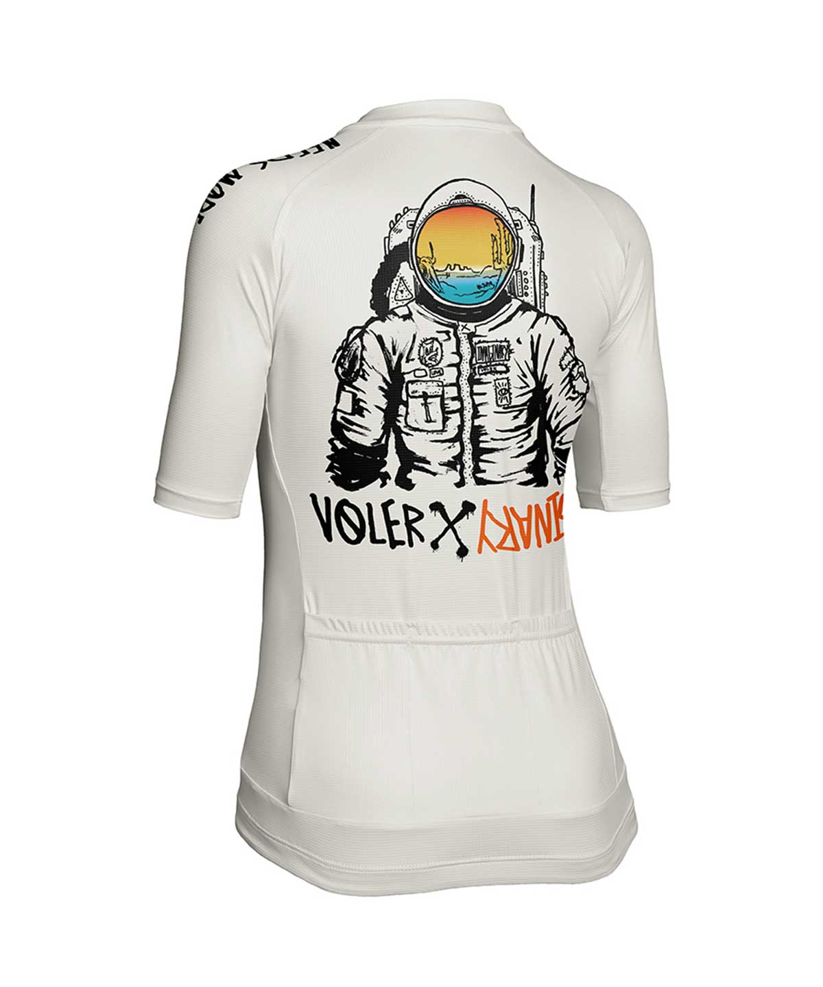 W. VELOCITY AIR JERSEY - IMAGINARY COLLECTIVE - Voler - BLACK AND WHITE - 1T201TQBLK