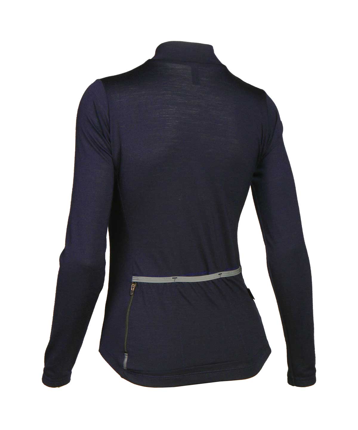 W. MIDWEIGHT MERINO LS JERSEY - Voler - BLACK - 1020M05BLK