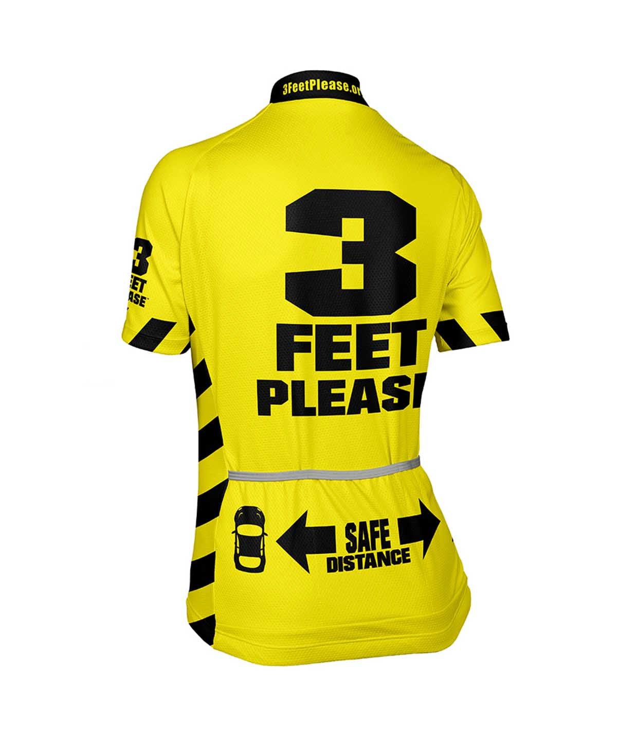W. PELOTON CLUB JERSEY - 3 FEET PLEASE - Voler - GREEN - 1T201P5GRN