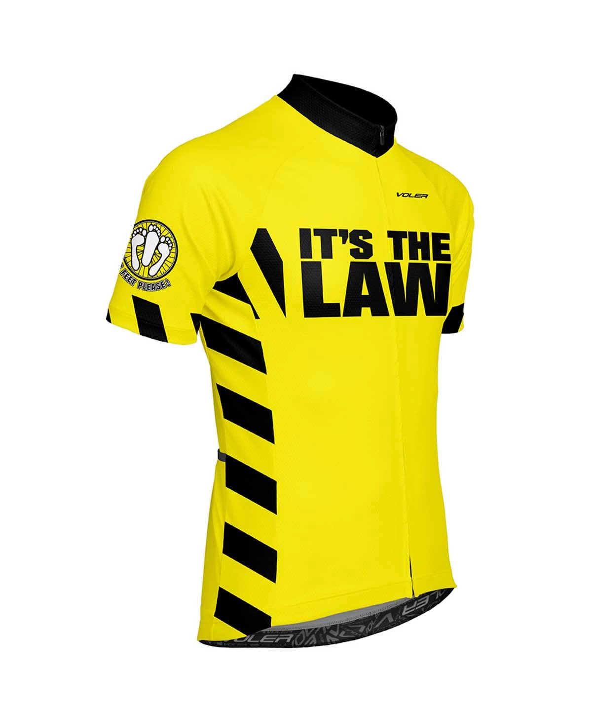 M. PELOTON CLUB JERSEY - 3 FEET PLEASE - Voler - HI - VIS YELLOW - 1T101P5VIS