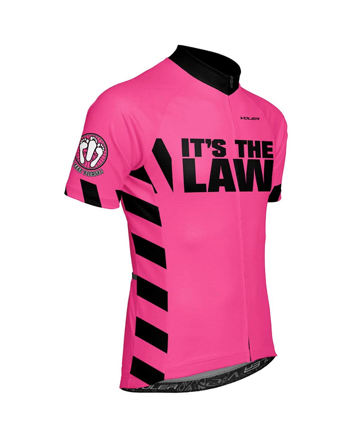 M. PELOTON CLUB JERSEY - 3 FEET PLEASE - Voler - PINK - 1T101P5PNK