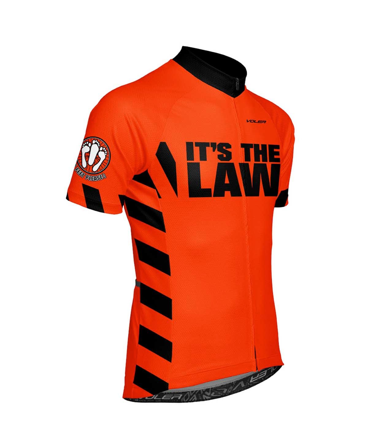 M. PELOTON CLUB JERSEY - 3 FEET PLEASE - Voler - ORANGE - 1T101P5ORG