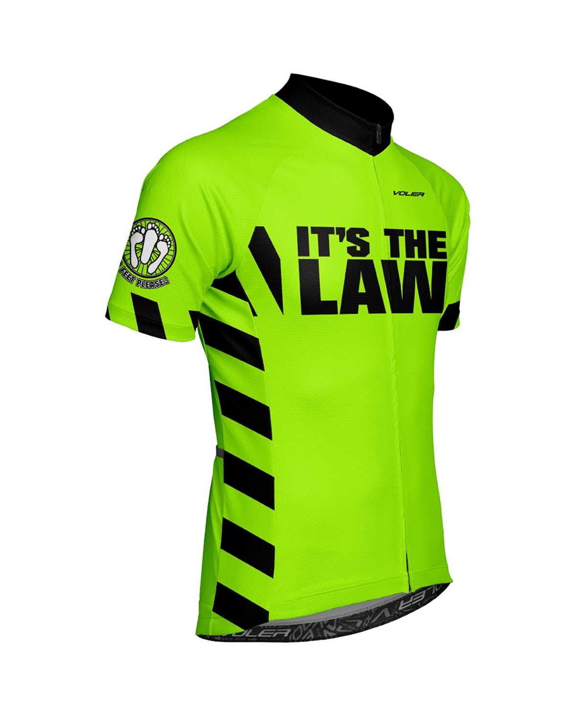 M. PELOTON CLUB JERSEY - 3 FEET PLEASE - Voler - GREEN - 1T101P5GRN