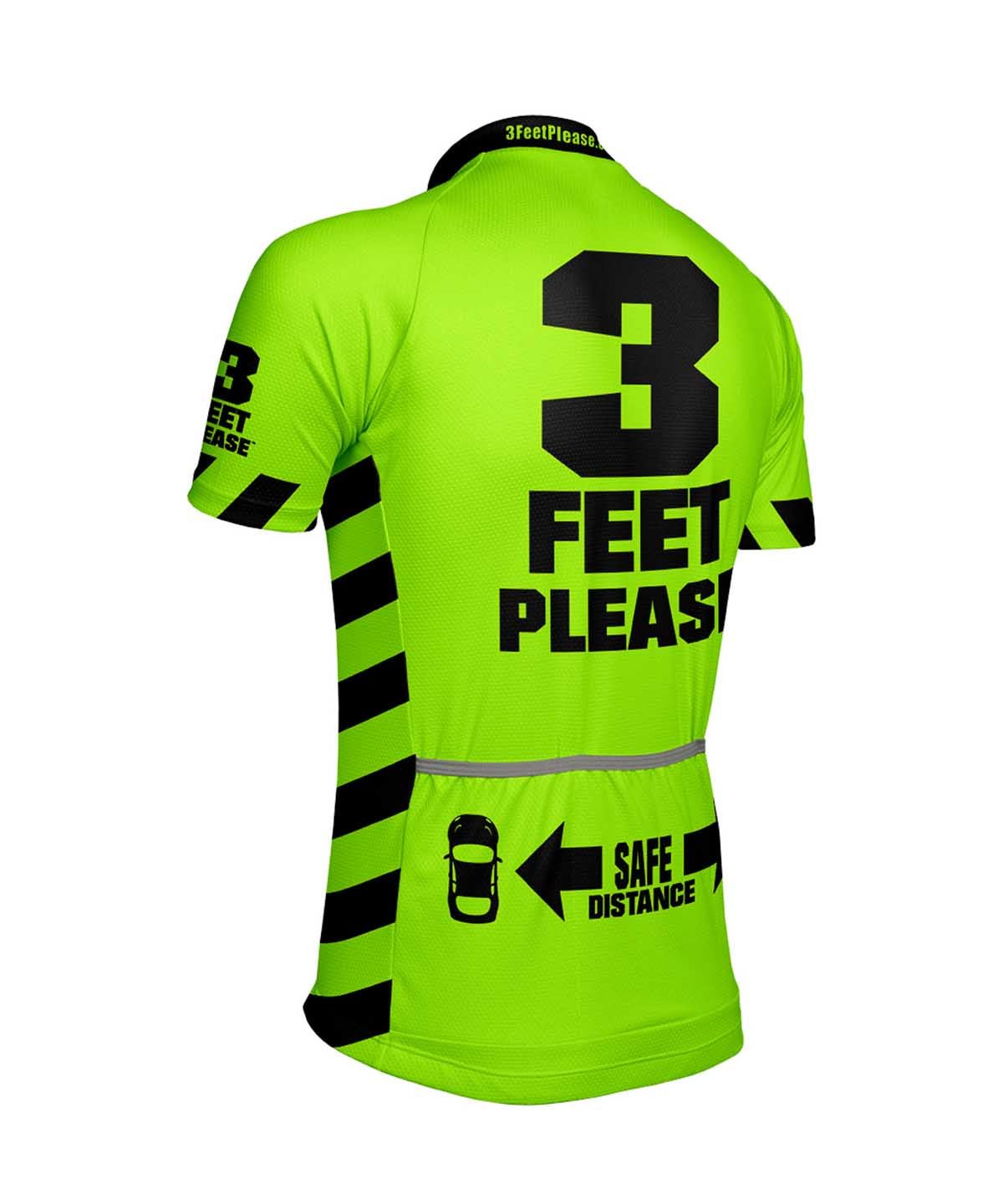 M. PELOTON CLUB JERSEY - 3 FEET PLEASE - Voler - GREEN - 1T101P5GRN