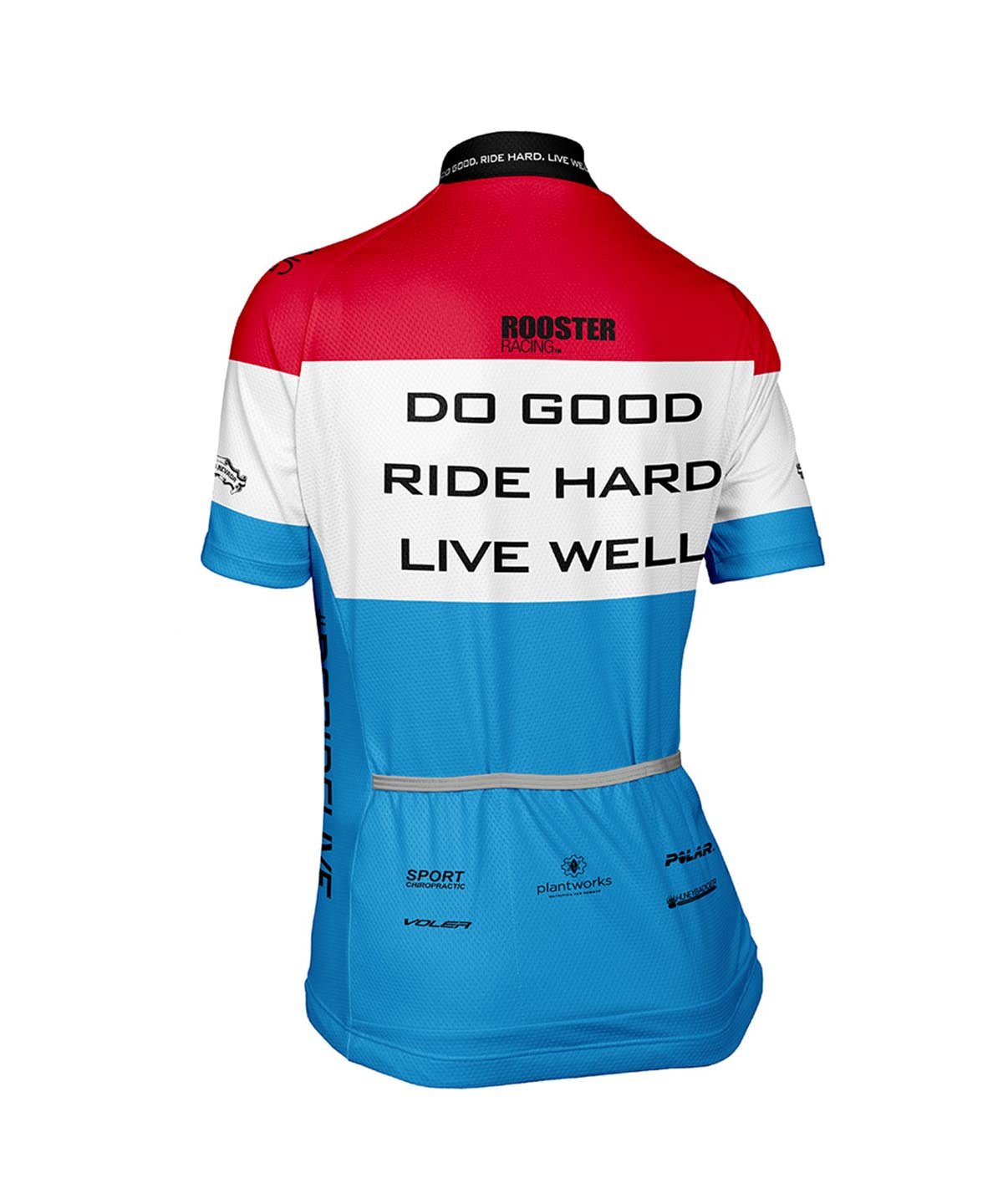 W. PELOTON CLUB JERSEY - ROOSTER RACING RWB - Voler - PRINT - 1T201PAPRT
