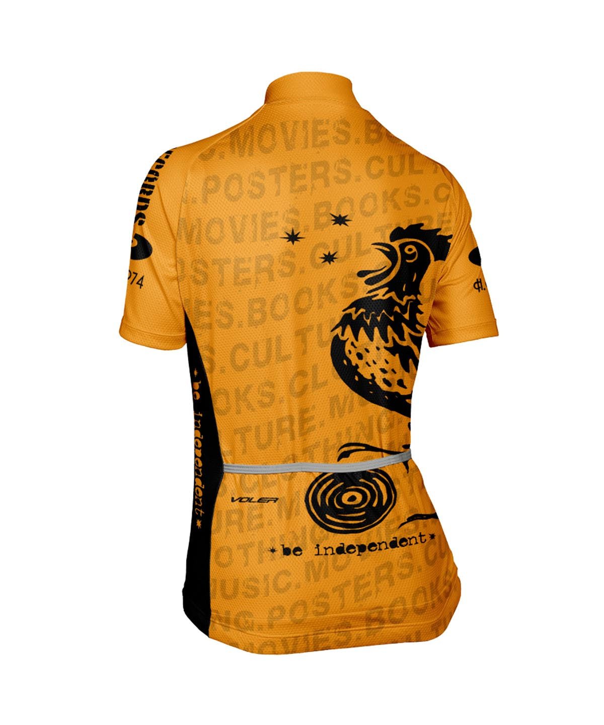W. PELOTON RACE JERSEY - BOO BOO TANGERINE - Voler - PRINT - 1T201PDPRT