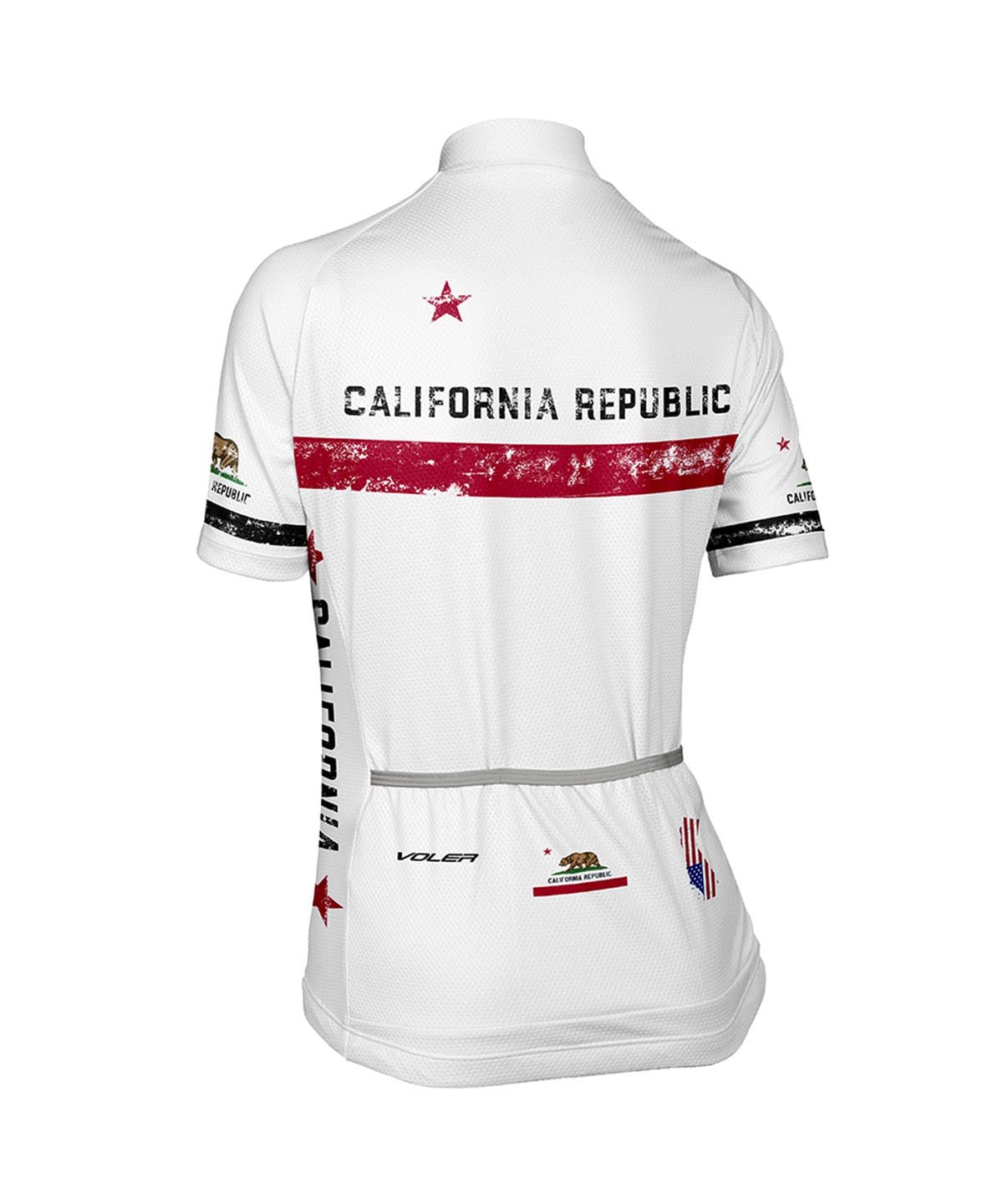 W. PELOTON JERSEY - CALIFORNIA VINTAGE - Voler - BLACK - 1T201PVBLK