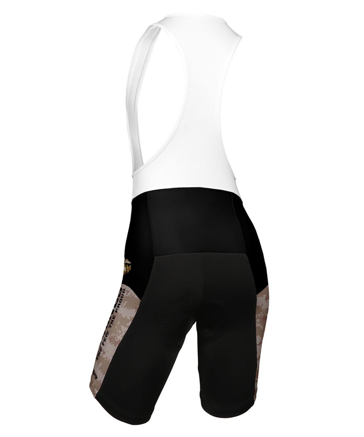 W. PELOTON BIB SHORT - USMC - Voler - PRINT - 1B200EFPRT