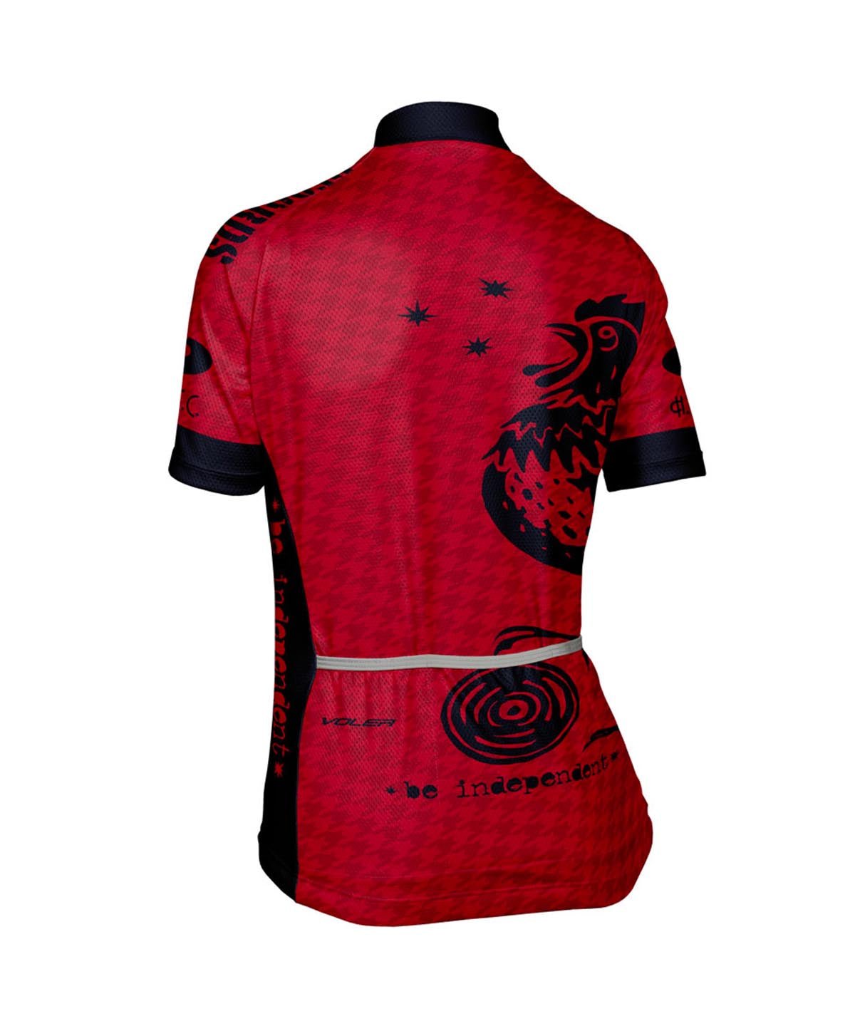 W. PELOTON RACE JERSEY - BOO BOO TEXTURE - Voler - RED - 1T201PBRED