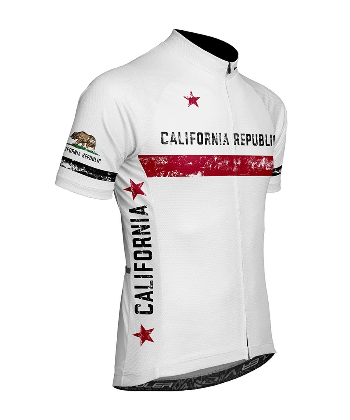 M. PELOTON JERSEY - CALIFORNIA VINTAGE - Voler - WHITE - 1T101PVWHT