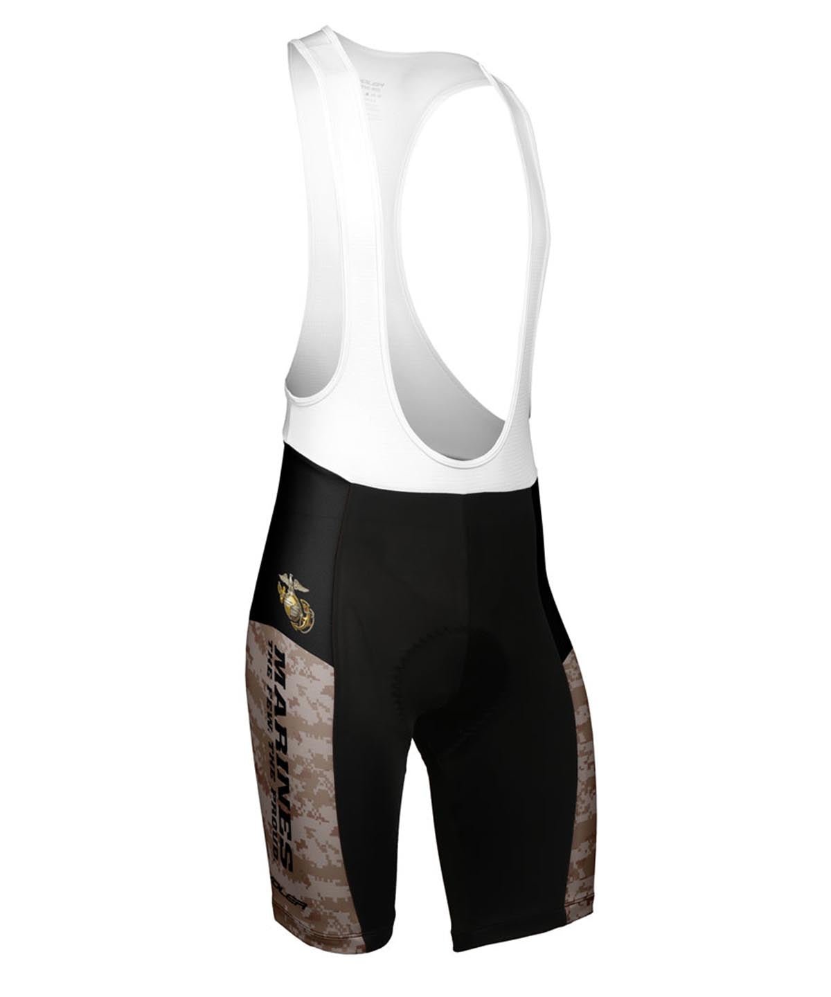 M. 23 PELOTON BIB SHORT - USMC - Voler - PRINT - 1B100EFPRT