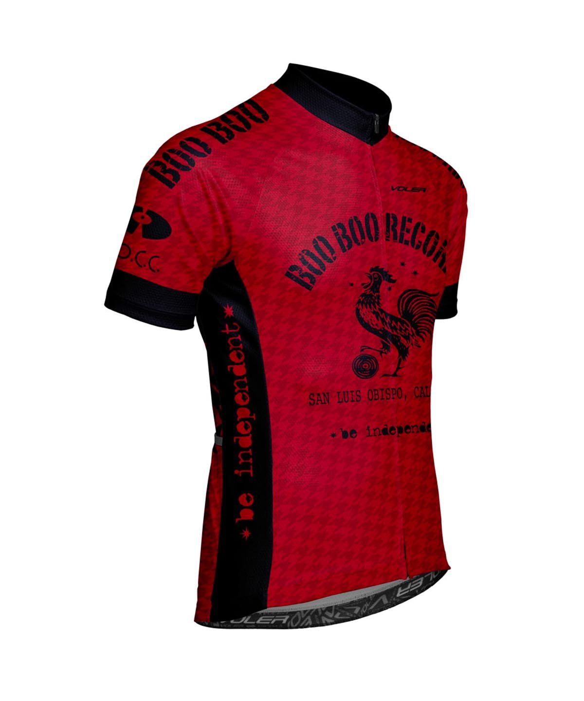 M. PELOTON RACE JERSEY - BOO BOO TEXTURE - Voler - RED - 1T101PBRED