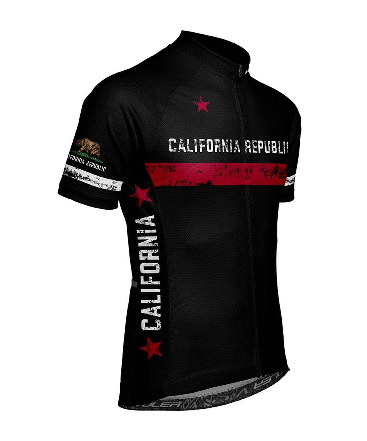 M. PELOTON JERSEY - CALIFORNIA VINTAGE - Voler - BLACK - 1T101PVBLK