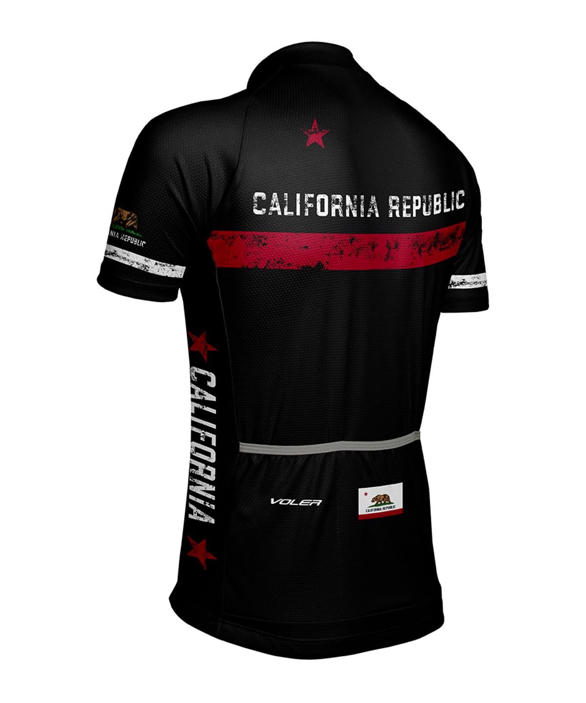 M. PELOTON JERSEY - CALIFORNIA VINTAGE - Voler - BLACK - 1T101PVBLK