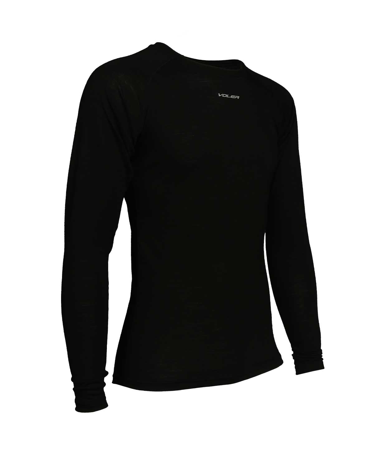 M. LIGHTWEIGHT MERINO LS BASE - BLACK