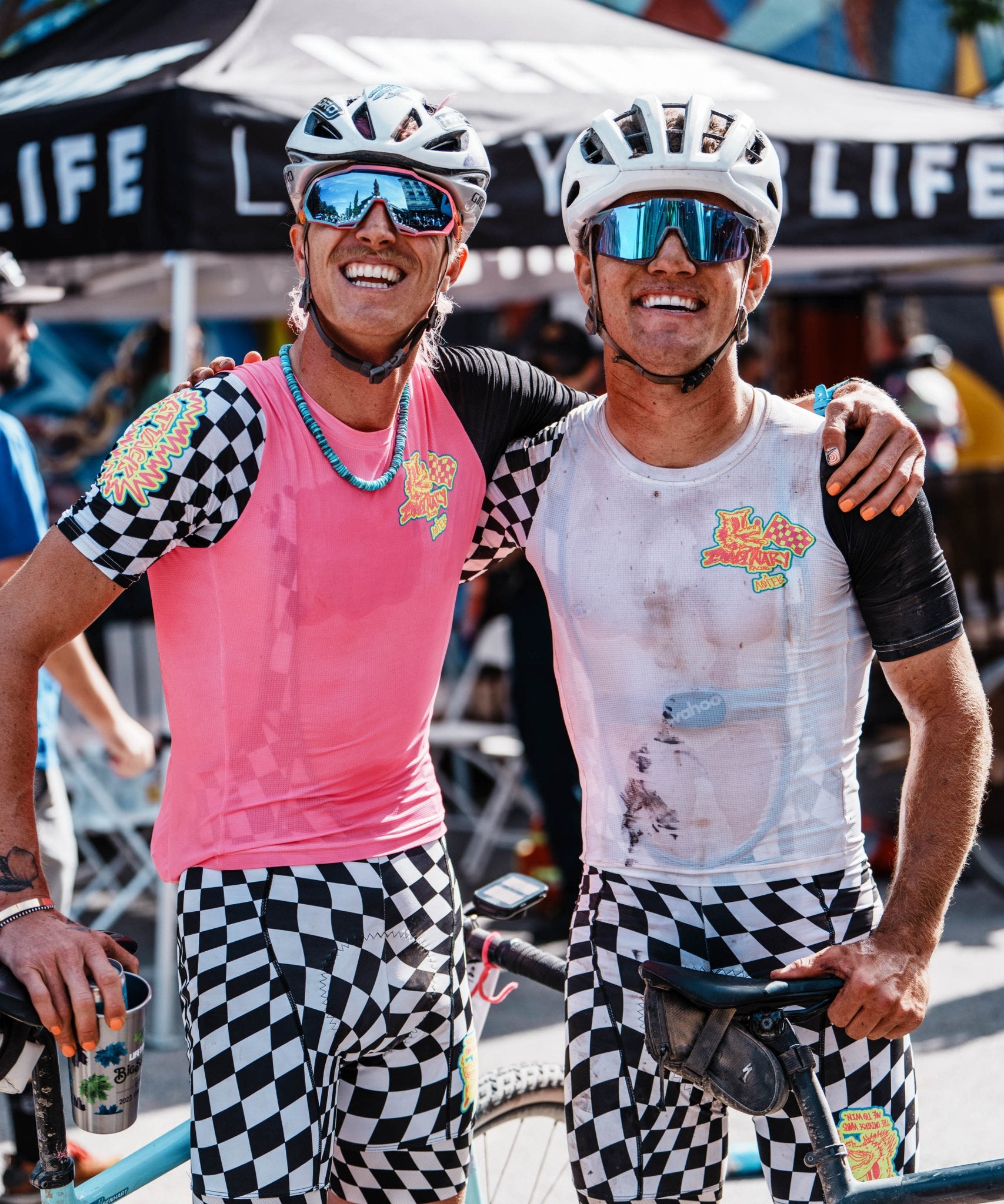 M. PRO AIR ZIPPERLESS JERSEY - IMAGINARY COLLECTIVE - Voler - HOT PINK - 1T101TSHPK
