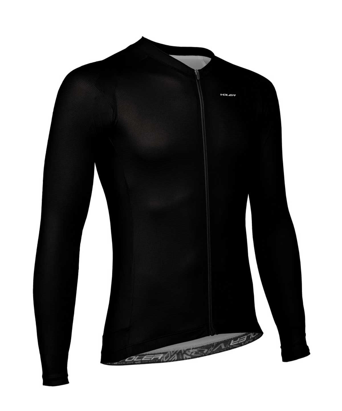 M. VELOCITY AIR LS JERSEY - SOLID - Voler - BLACK - 1T101QFBLK