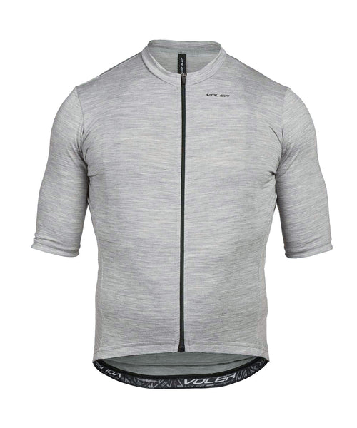 Grey 2025 cycling jersey