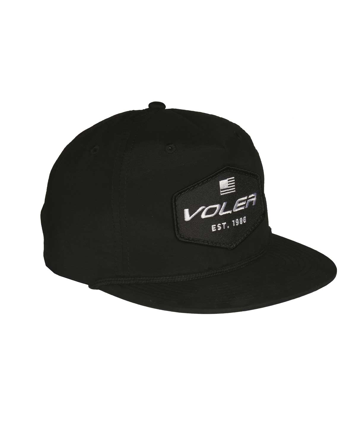 VOLER ROPE PATCH HAT - BLACK