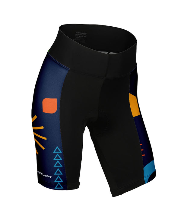 W. PELOTON SHORT - OBLITERIDE