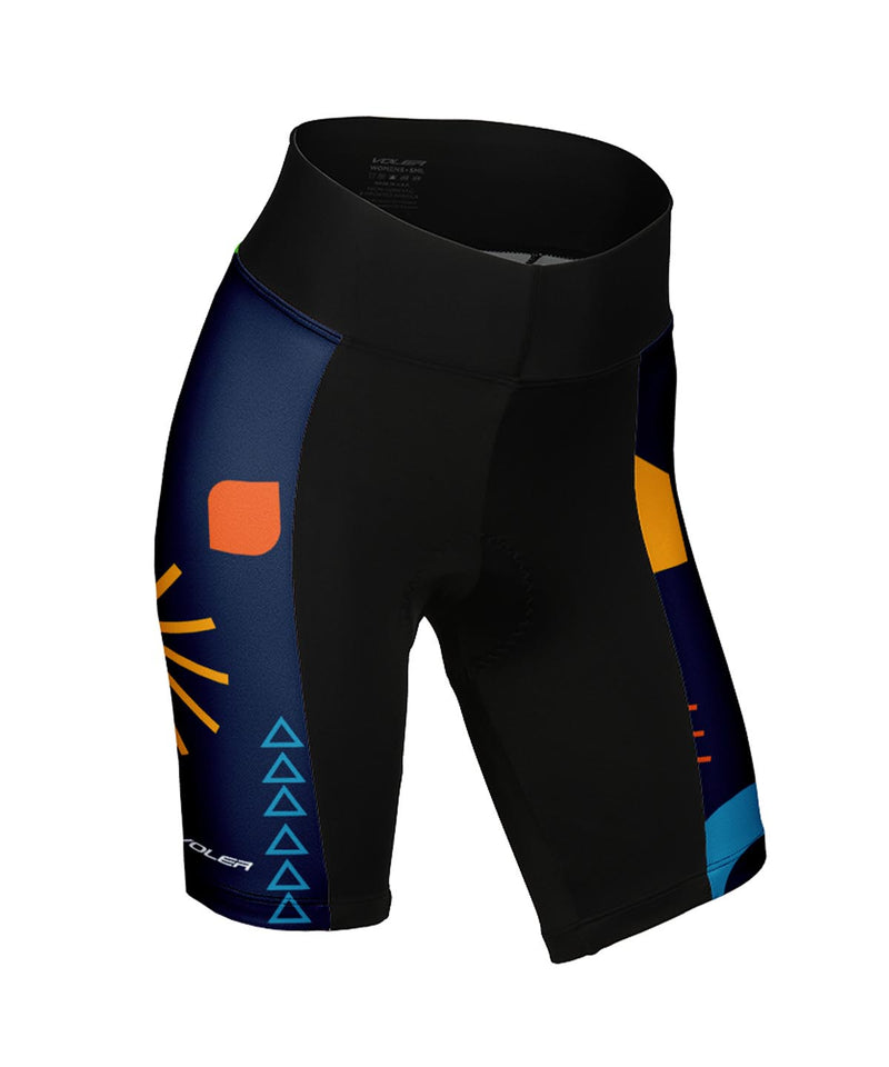 W. PELOTON SHORT - OBLITERIDE