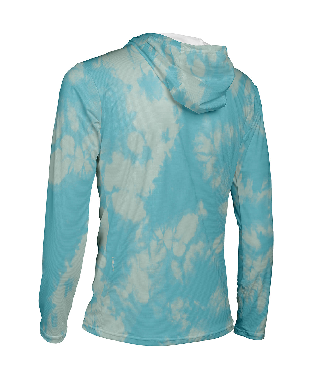 M. ENDURANCE AIR SUN HOODIE - TIE DYE - Voler - GUNMETAL BLUE - 1T101Z5GUN