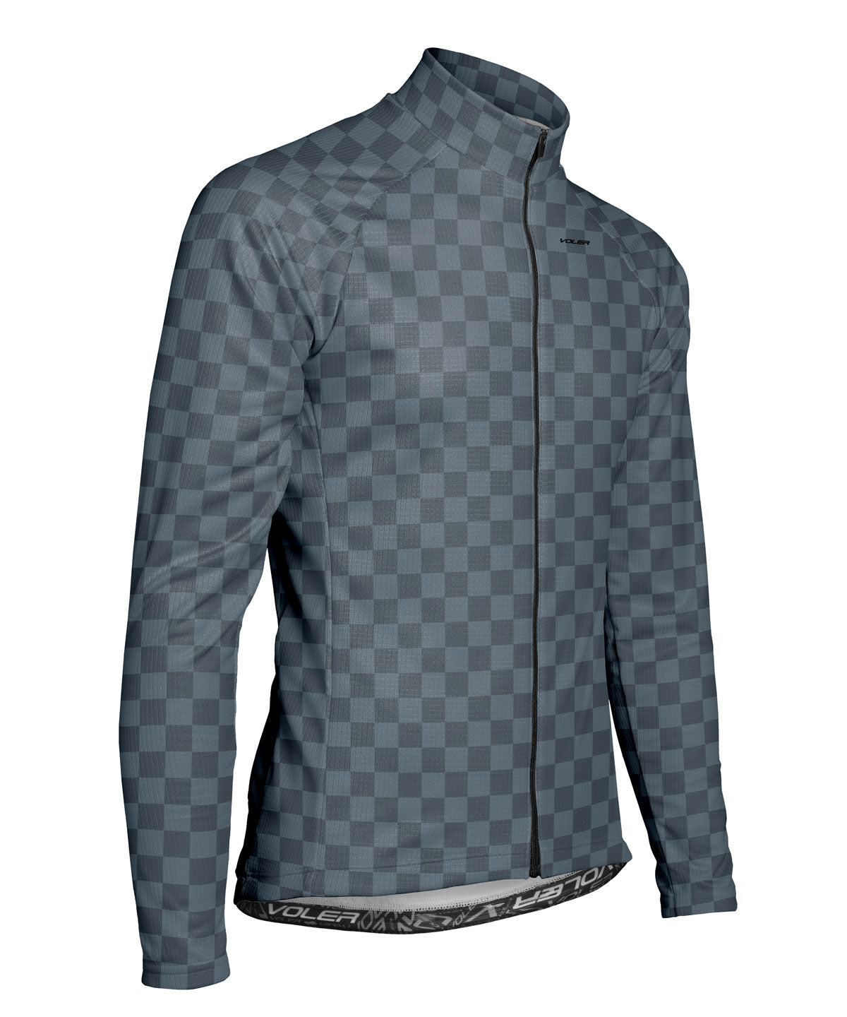 M. PELOTON THERMAL JERSEY - CHECKERS