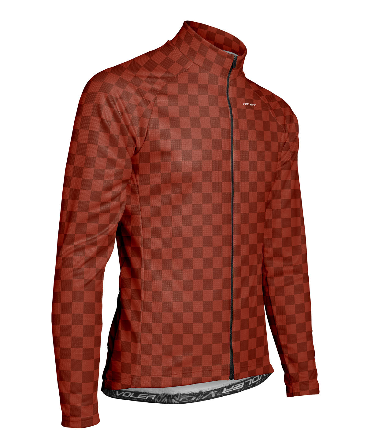 M. PELOTON THERMAL JERSEY - CHECKERS