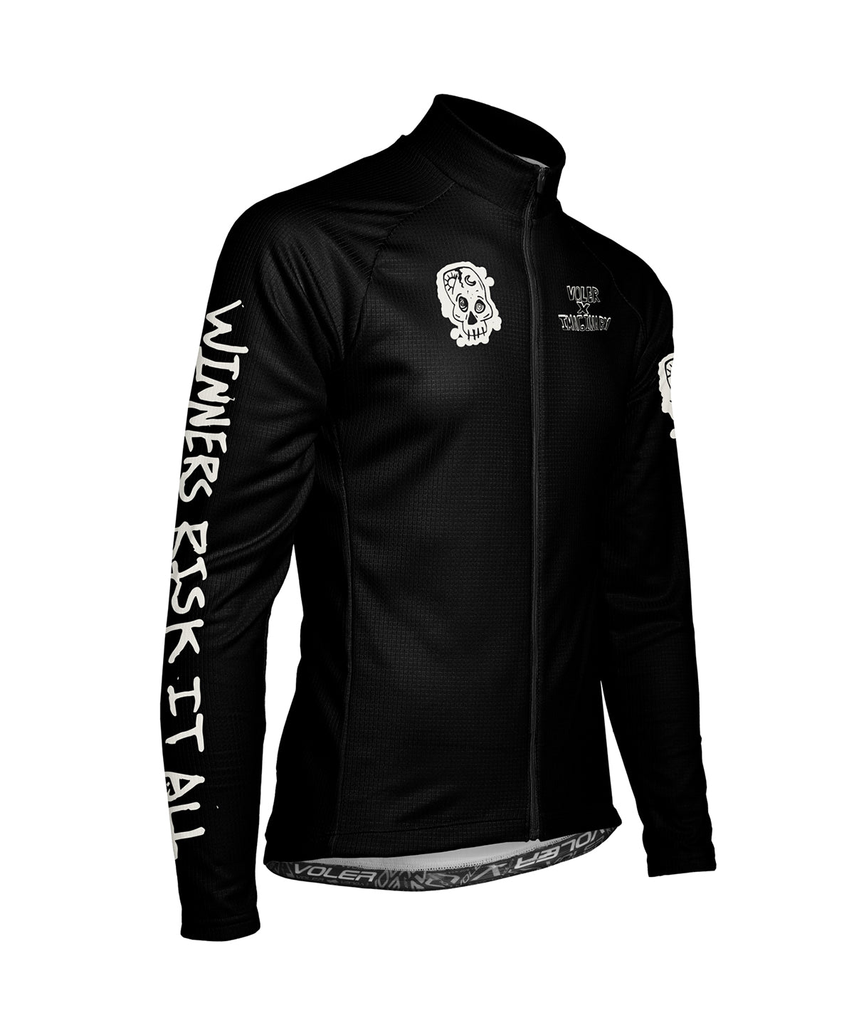 M. PELOTON THERMAL JERSEY - IMAGINARY WINNERS - Voler - BLACK - 1T101ZEBLK